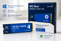 SSD Festplatte WD Blue SN5000 windows 10 / 11 Pro...